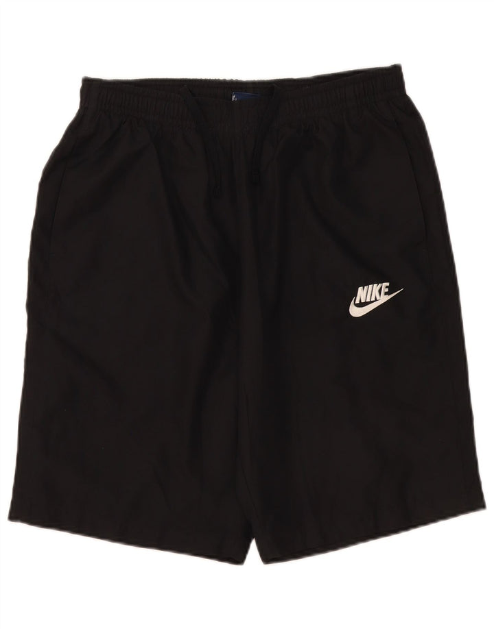 Nike muške sportske kratke hlače velike crne boje od poliestera