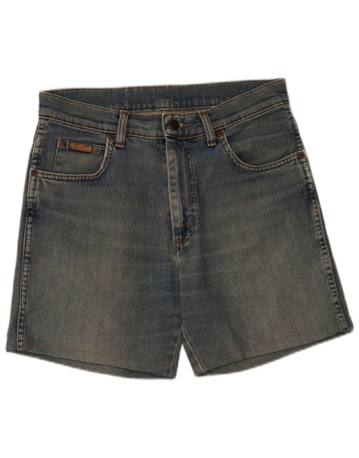 Wrangler ženske traper kratke hlače W31 srednje plavi pamuk