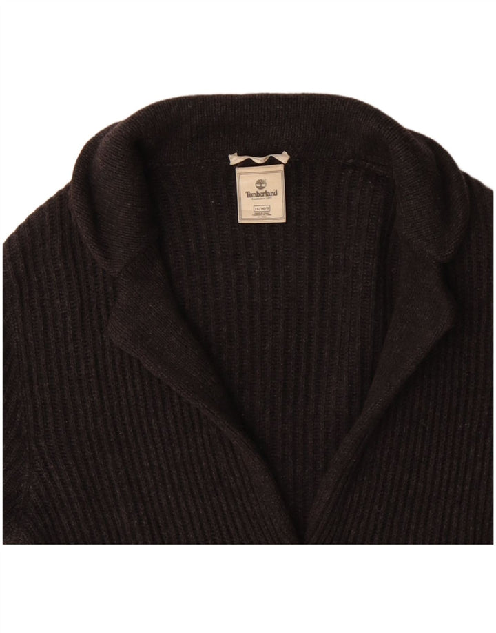 Timberland ženski kardigan pulover UK 12 srednje sivi