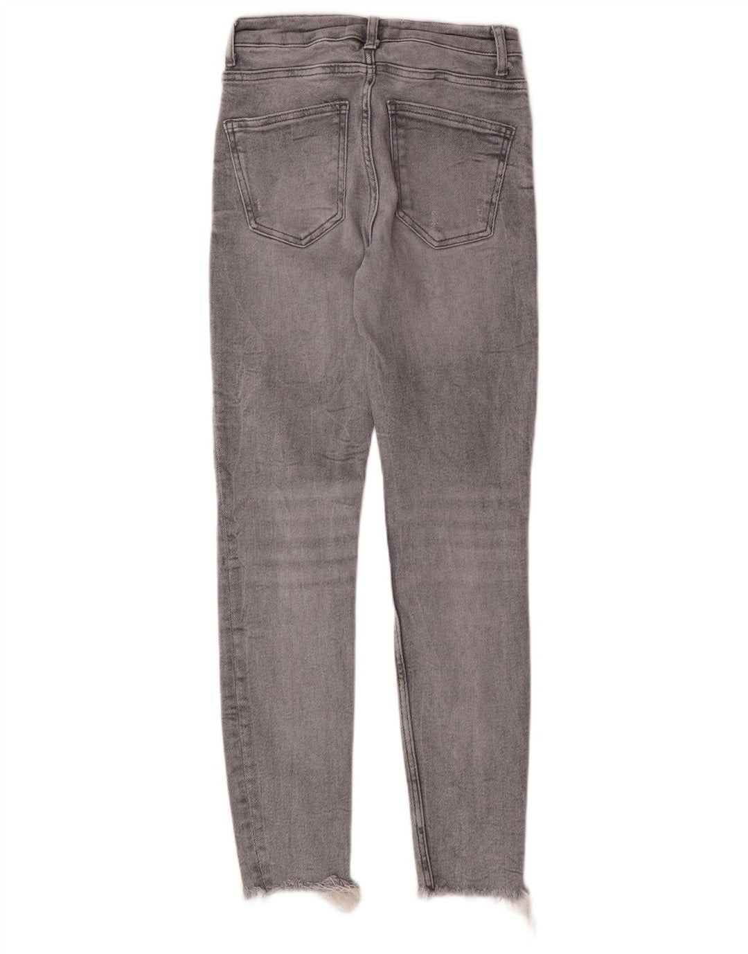 Zara ženske uske traperice EU 36 XS W26 L28 sive pamučne moderne