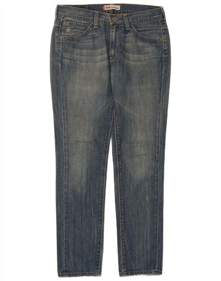 Levi's ženske 686 uske sužene traperice W30 L29 plave