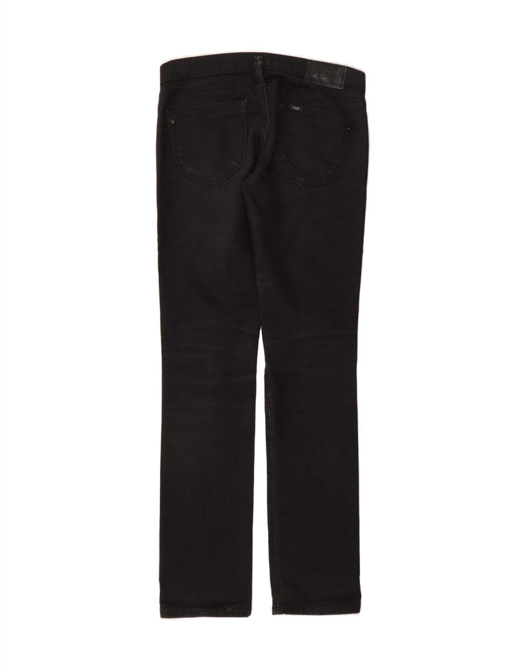 LEE Womens Lynn Straight Jeans W28 L35  Black Cotton Vintage Lee and Second-Hand Lee from Messina Hembry 