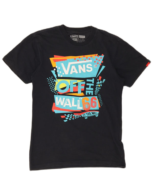 Vans muška majica kratkih rukava klasičnog kroja, mali crni pamuk