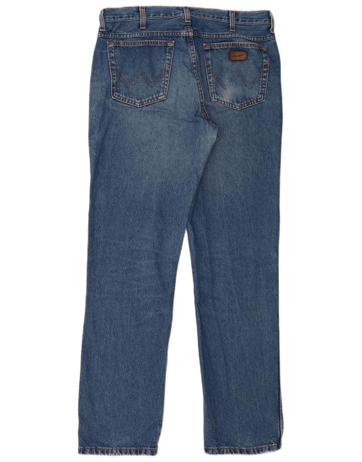 Wrangler muške ravne traperice W32 L33 plave