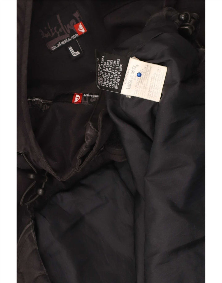Quiksilver muški pulover vjetrovka jakna UK 40 velika crna