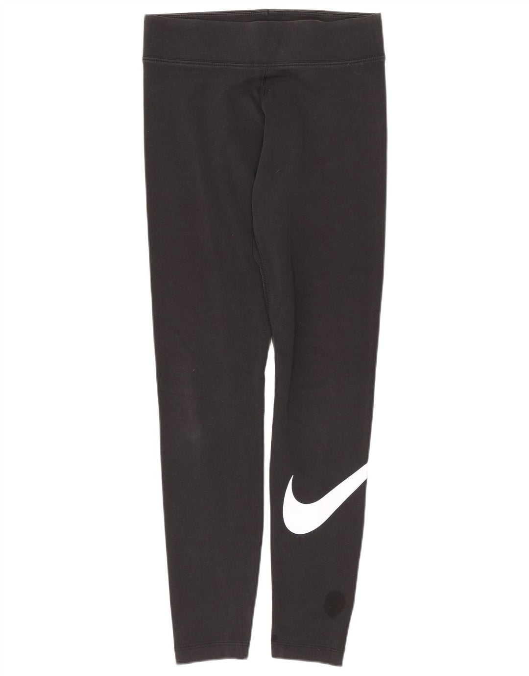 Nike ženske grafičke tajice UK 8 male crne pamučne