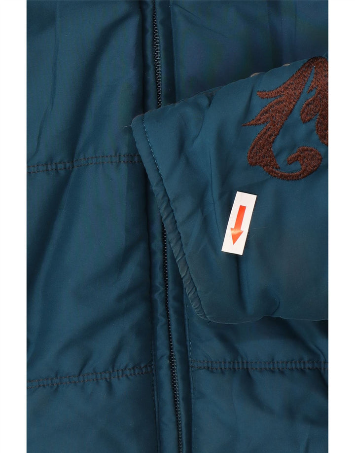 Ariat ženska podstavljena jakna s kapuljačom UK 14 srednje plavi poliester