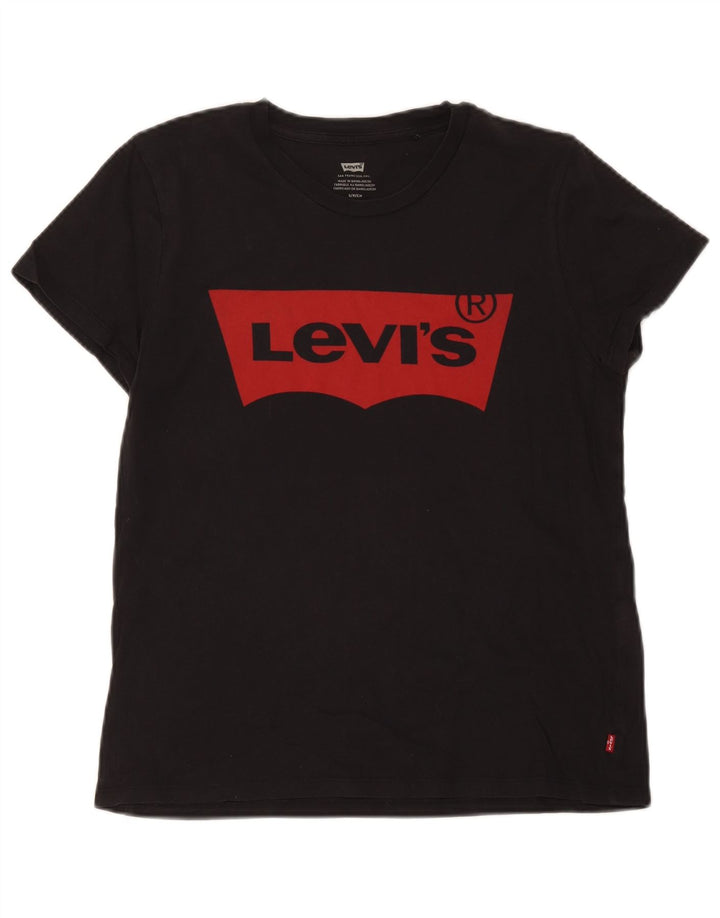 Levi's muška majica s grafičkim motivima, mala crna