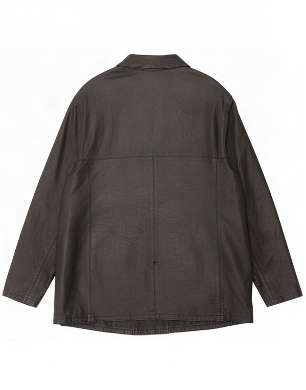 Lavorazione Artigianale ženska kožna jakna UK 16 Large Black