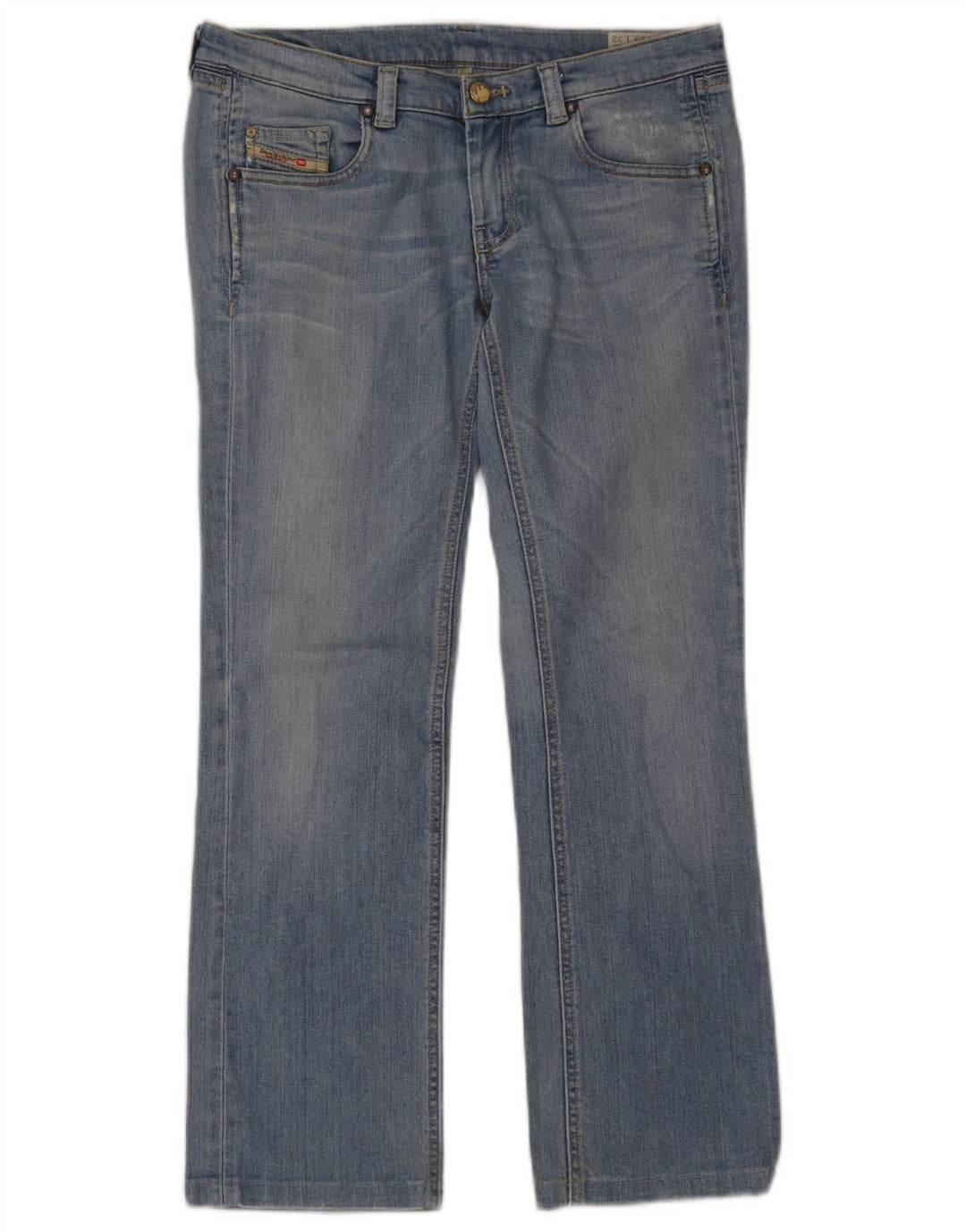 Diesel ženske traperice Doozy Bootcut W29 L26 plavi pamuk