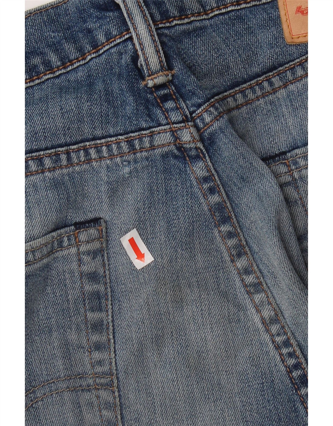 Levi's muške 513 uske ravne traperice W32 L32 plavi pamuk