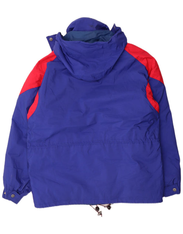 Geo Spirit muška Gore-Tex podstavljena skijaška jakna s kapuljačom IT 52 XL plava boja