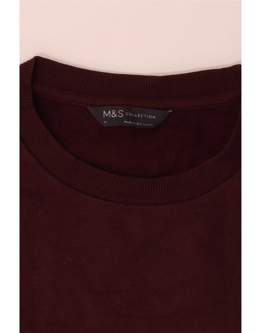 Marks & Spencer muški džemper srednjeg bordo pamuka