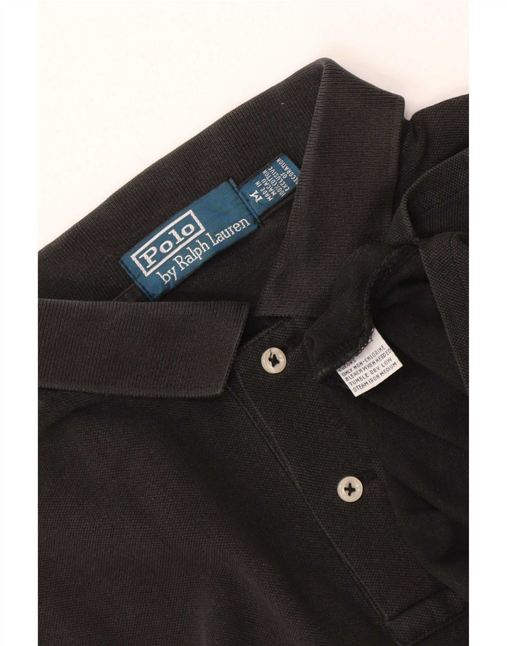 Polo Ralph Lauren muška grafička majica srednje crne pamučne boje