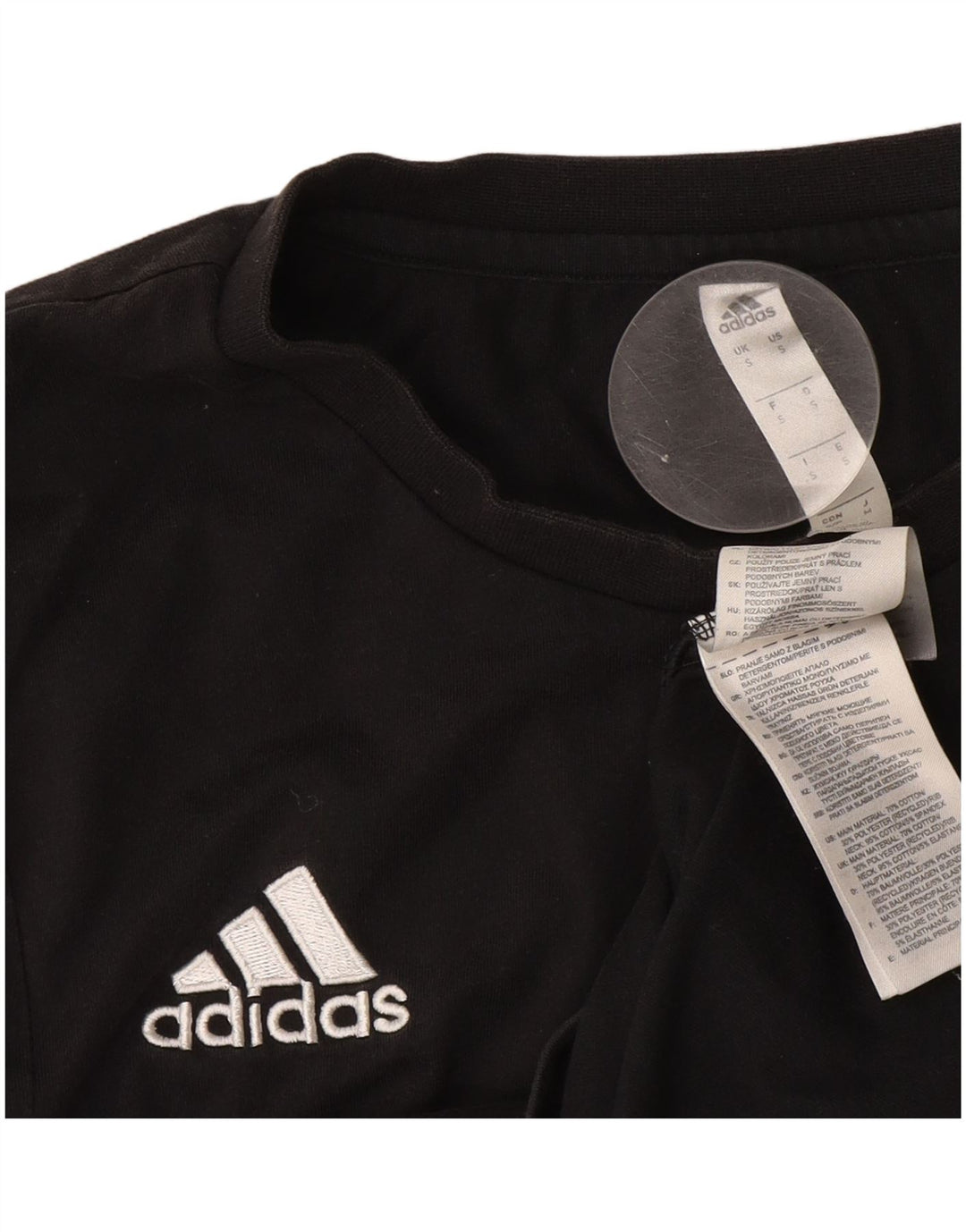 Adidas muška majica Climalite Mali crni pamuk