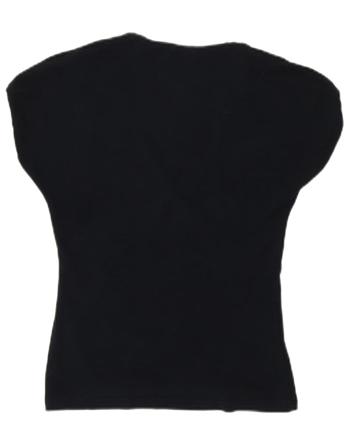 UNITED COLORS OF BENETTON Ženski gornji dio bluze UK 8 Mala tamnoplava klasična