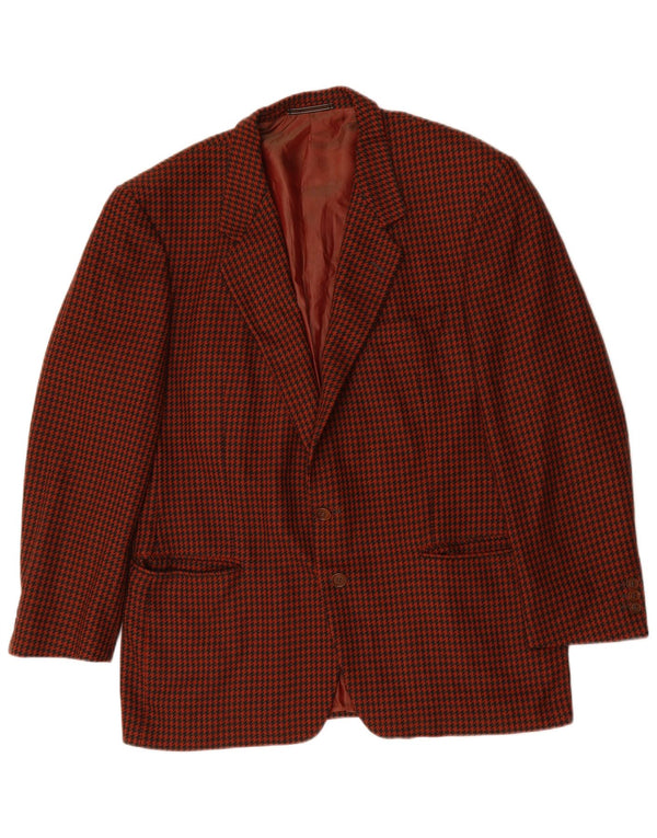 Ermenegildo Zegna Muška jakna sa 2 gumba UK 42 XL Smeđa houndstooth