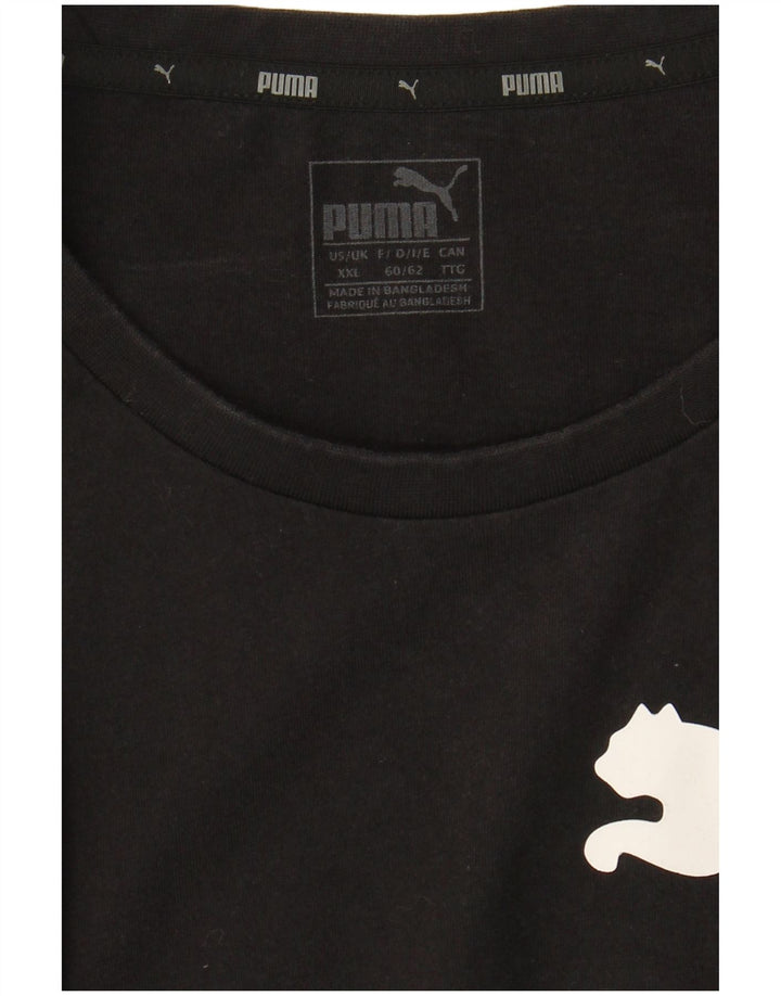 Puma muška majica s grafičkim motivima 2XL crna