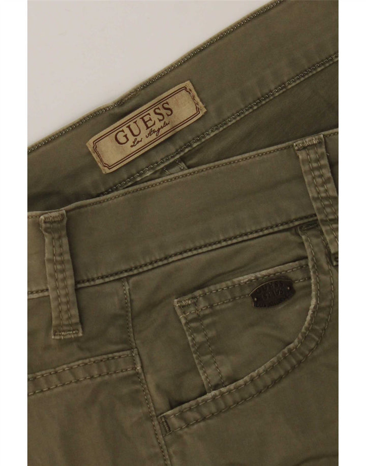 Guess muške ležerne kratke hlače W28 male kaki boje