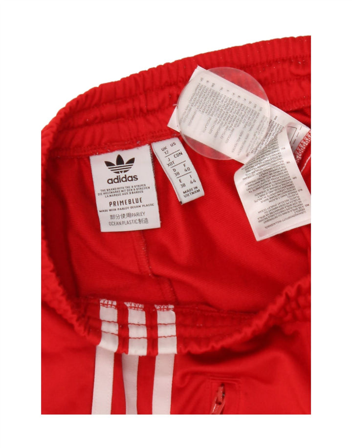 Adidas ženske hlače za trenirku UK 12 Srednje crvene poliester