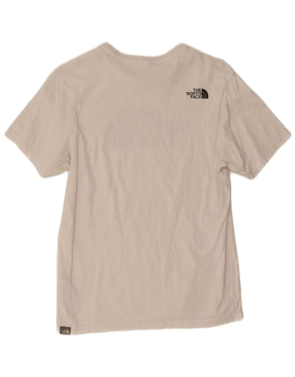 The North Face Mens Graphic T-Shirt Top Small White Cotton