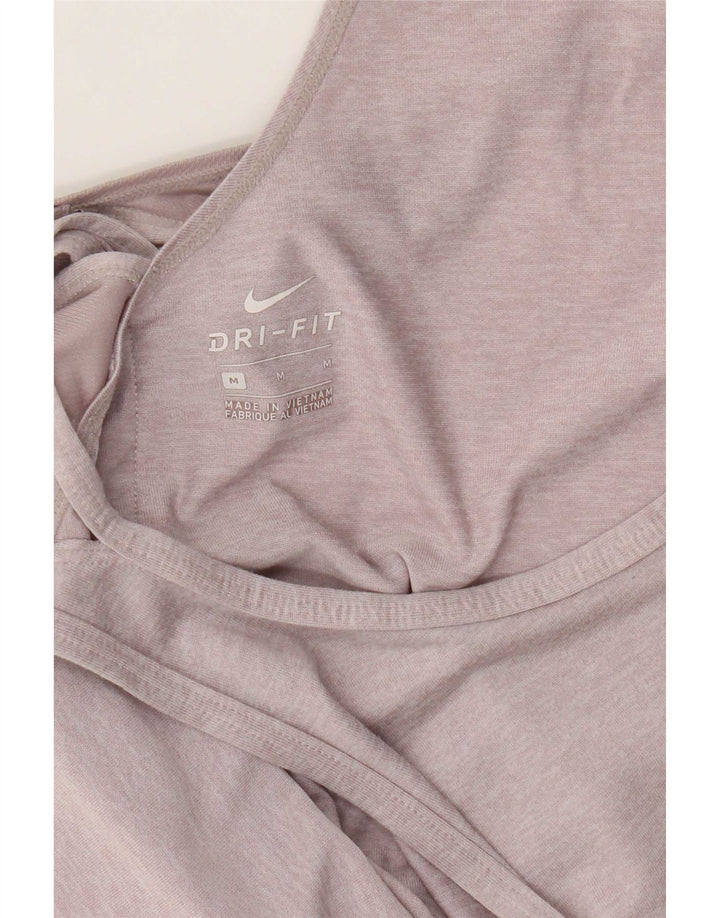 Nike Ženski Dri Fit Vest Top UK 12 srednje ružičasta