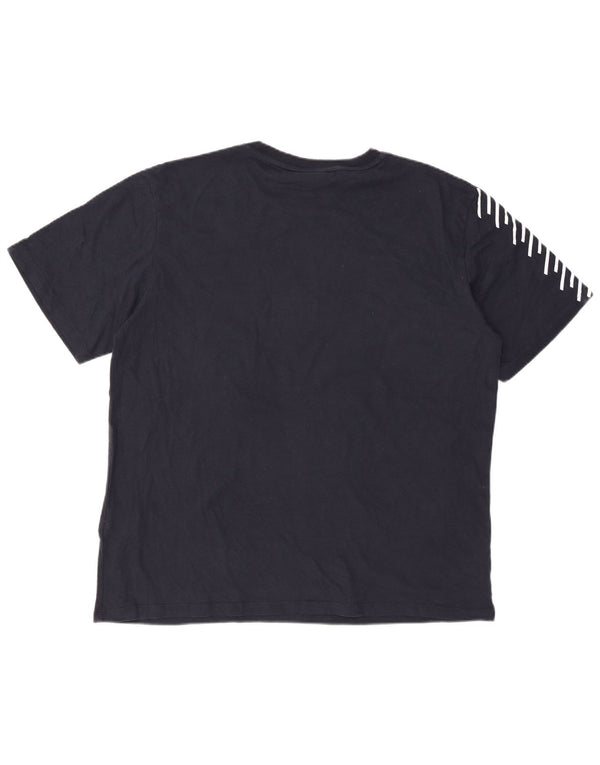 SUPERDRY muška grafička majica kratkih rukava XL tamnoplavi pamuk