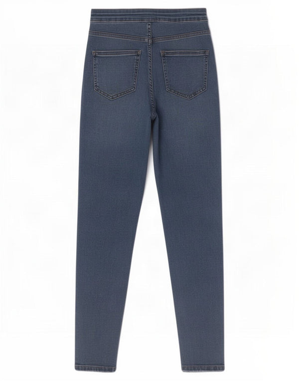 Marks & Spencer Womens Super Skinny Jeans UK 8 Small W25 L28 Blue Cotton