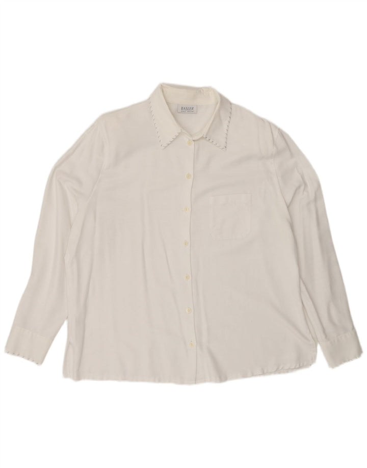 Basler ženska bluza košulja EU 44 XL bijela viskoza