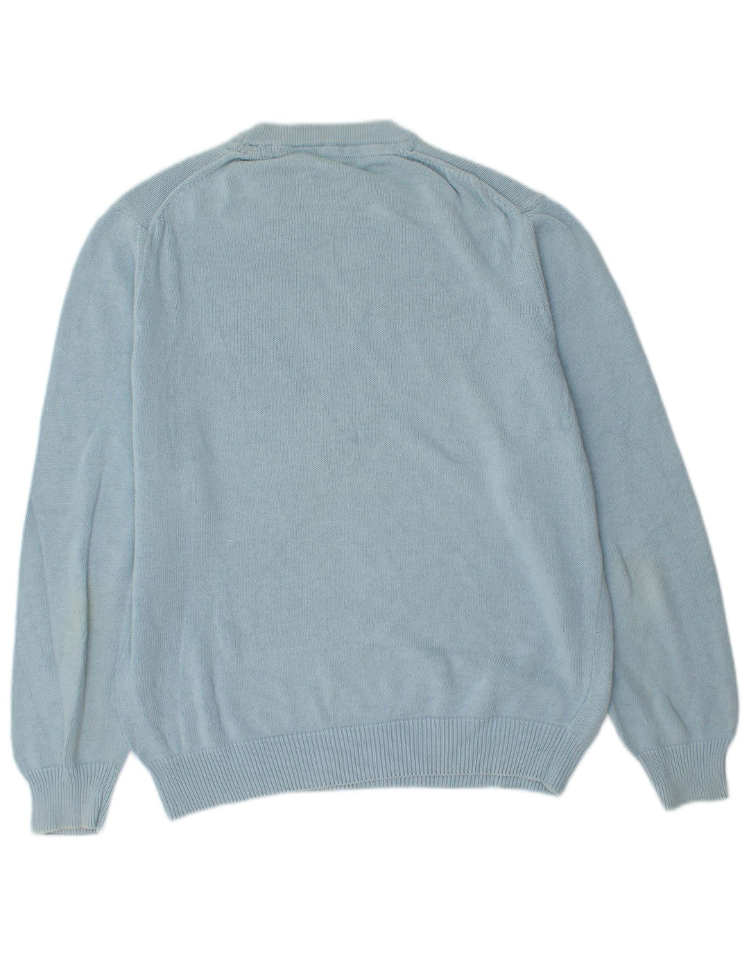 Marina Yachting muški džemper s okruglim izrezom Srednje plavi pamuk