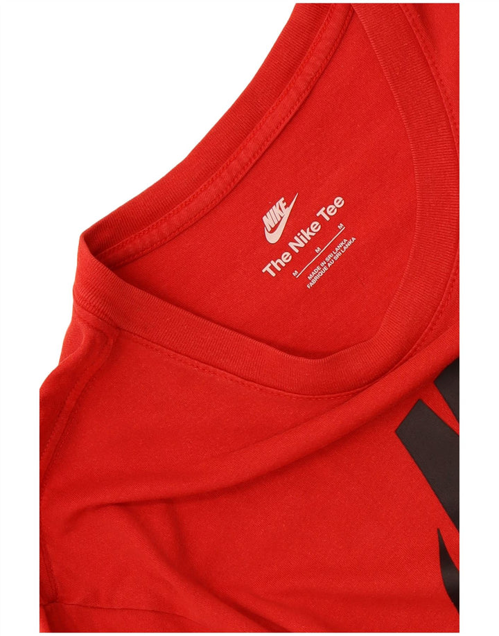 Nike muška majica s grafičkim motivima, srednje crvena