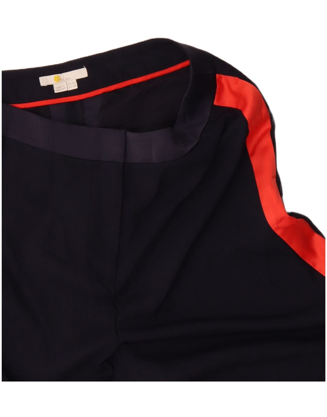 Boden ženske ležerne hlače UK 12 srednje W32 L26 mornarsko plava boja