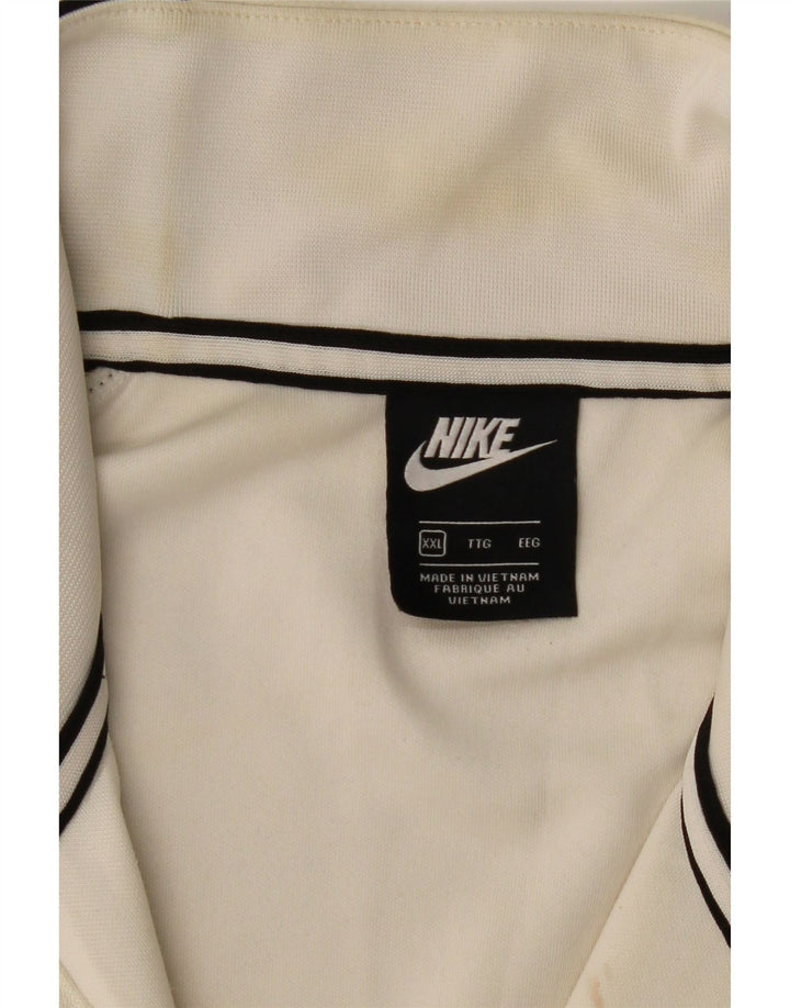 Nike muška majica s 1/4 patentnim zatvaračem 2XL crni poliester u boji