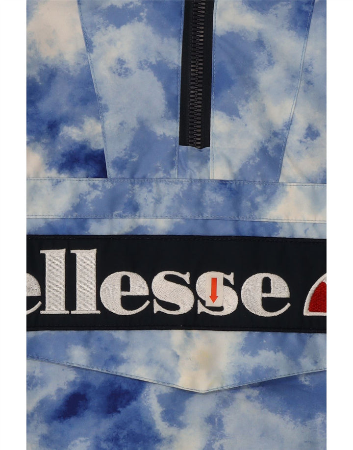 Ellesse muška kišna jakna s kapuljačom UK 36 Small Blue Tie Dye poliester