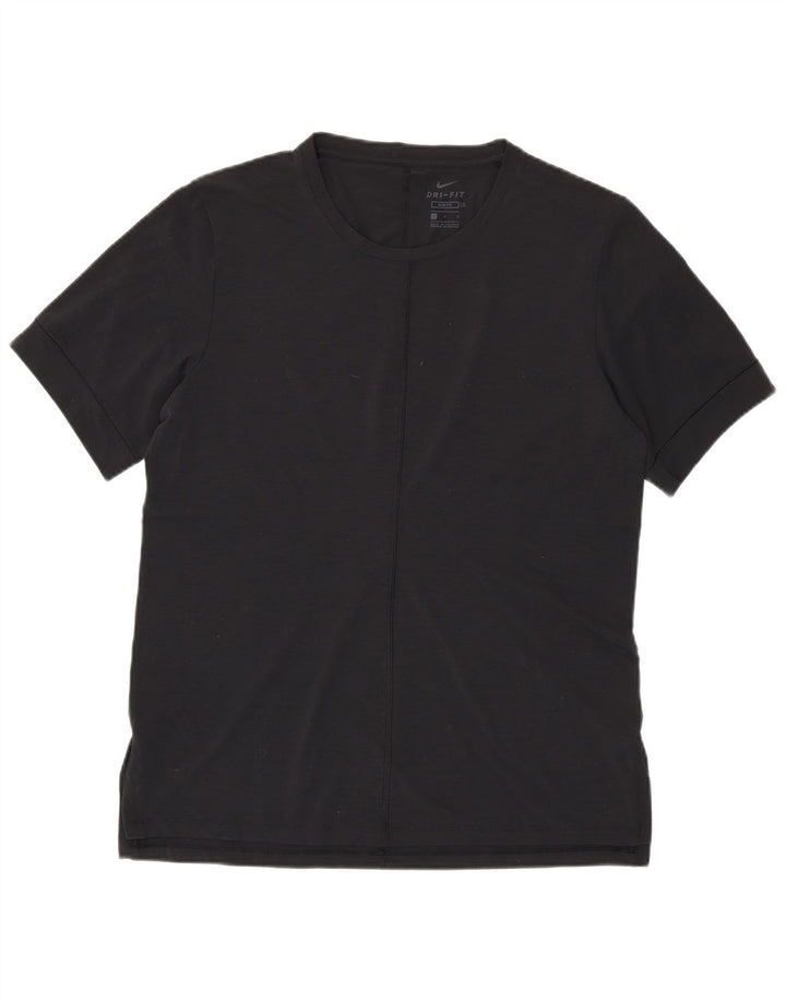 NIKE muška majica Dri Fit Slim Fit, veliki crni poliester