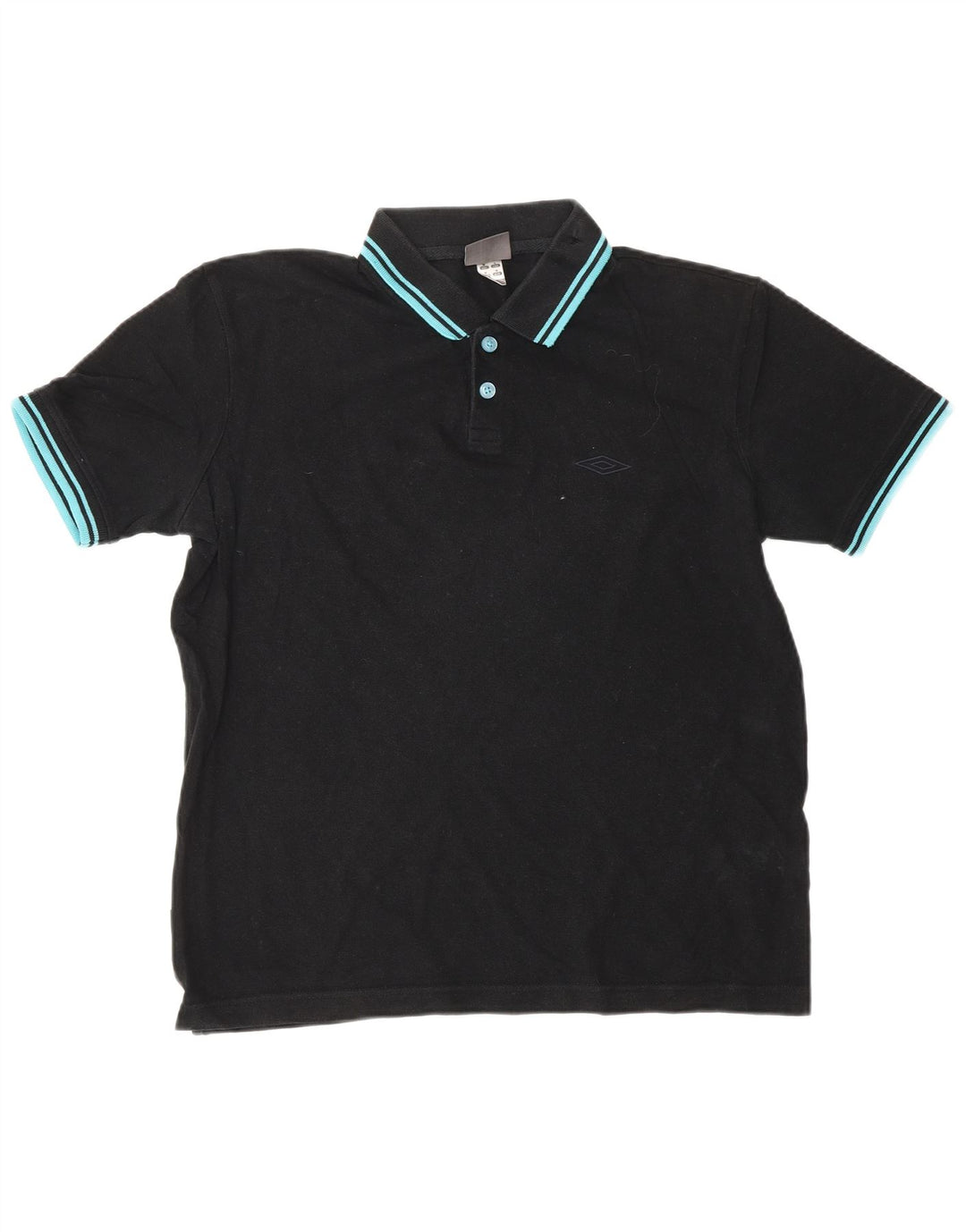 UMBRO muška polo majica srednje crne pamučne boje