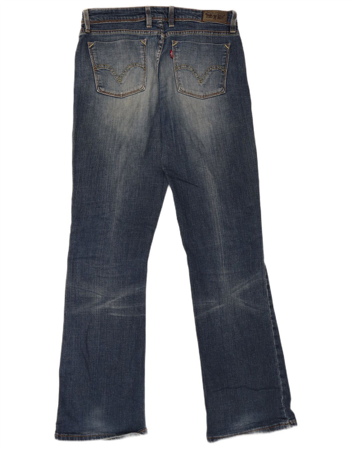 Levi's ženske 629 Bootcut traperice W32 L32 plavi pamuk