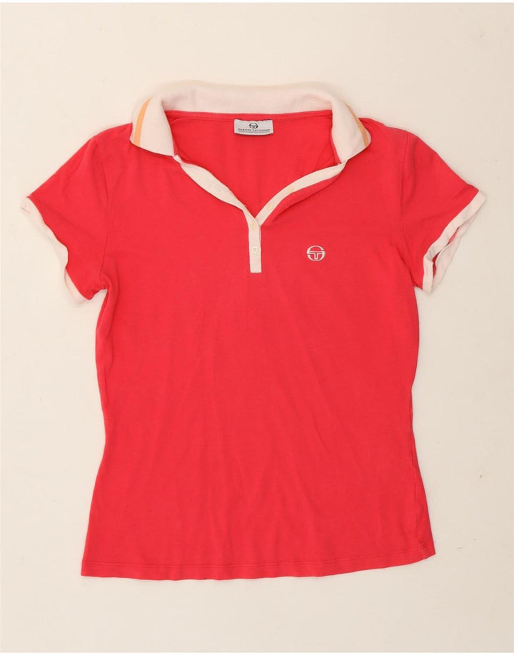 Sergio Tacchini ženska polo majica IT 44 srednje ružičasti pamuk