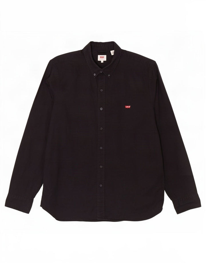Levi's muška košulja XL crni pamuk