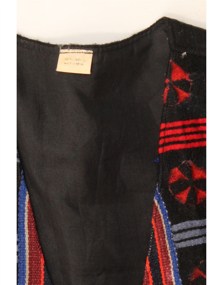 VINTAGE muški prsluk srednje boje, Fair Isle vuna