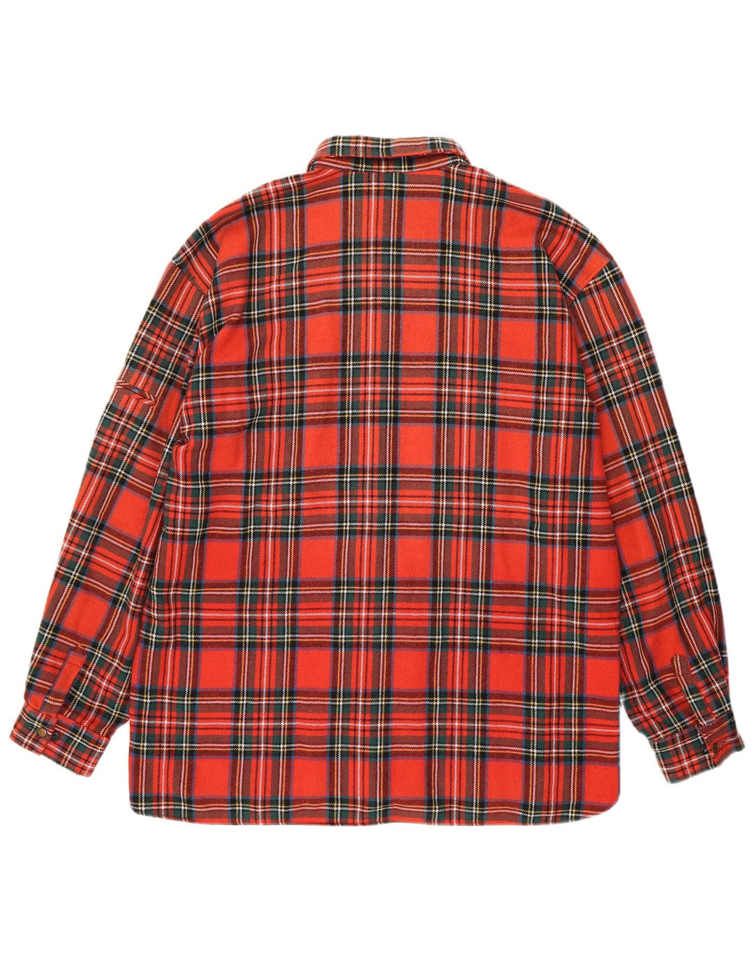 Vintage muška flanelska košulja XL crveno karirano