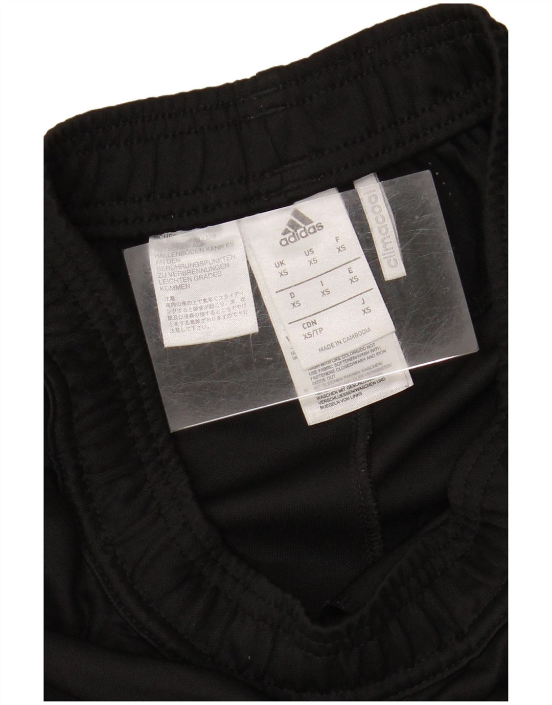 ADIDAS Mens Climacool Tracksuit Trousers UK 6 XS  Black Polyester
