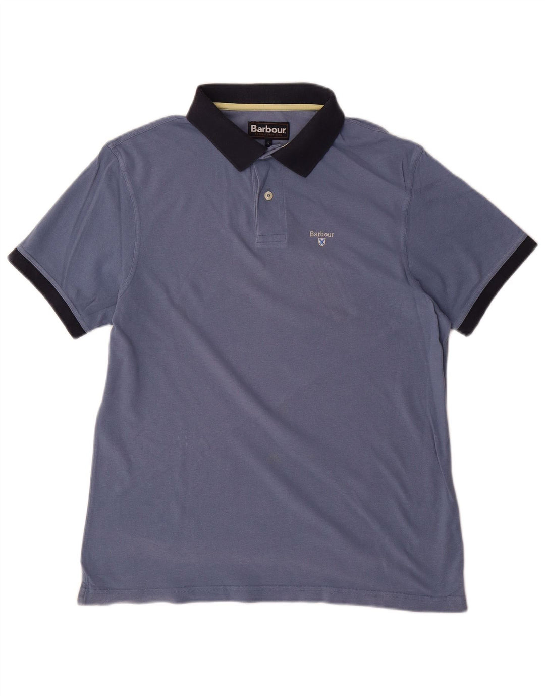 BARBOUR Muška polo majica Large Blue Cotton
