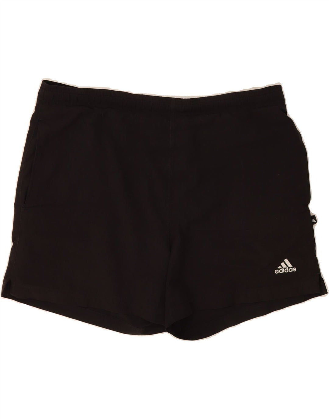 ADIDAS Mens Sport Shorts Large  Black Polyester Vintage Adidas and Second-Hand Adidas from Messina Hembry 