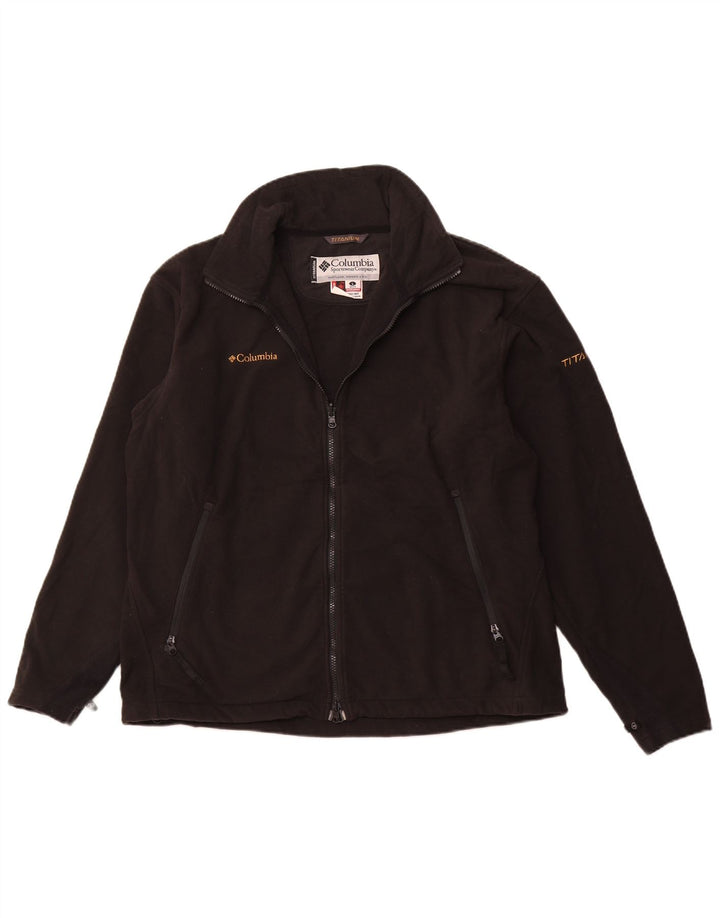 COLUMBIA muška jakna od flisa UK 40 veliki crni poliester