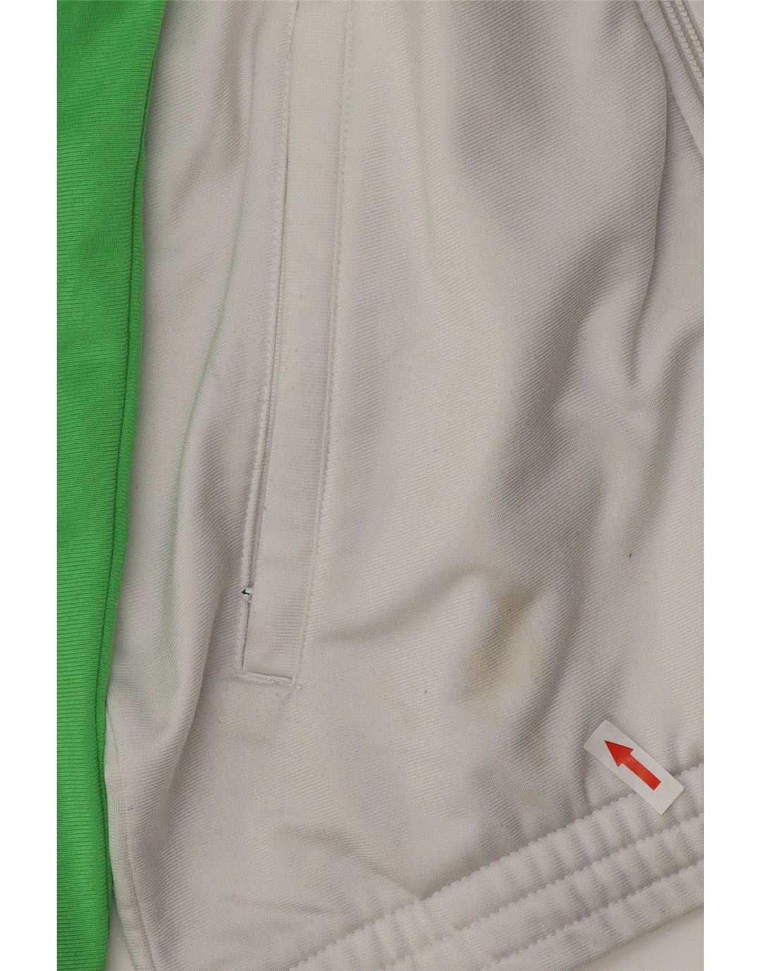 ADIDAS muška gornja jakna za trenirku UK 40/42 srednje bijele boje