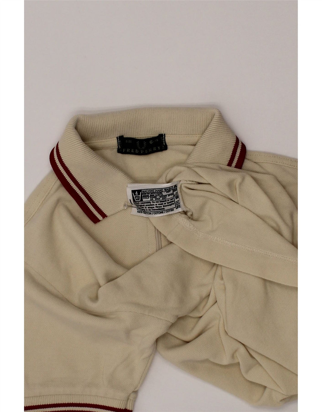 Fred Perry polo majica za dječake 5-6 godina, žuti pamuk