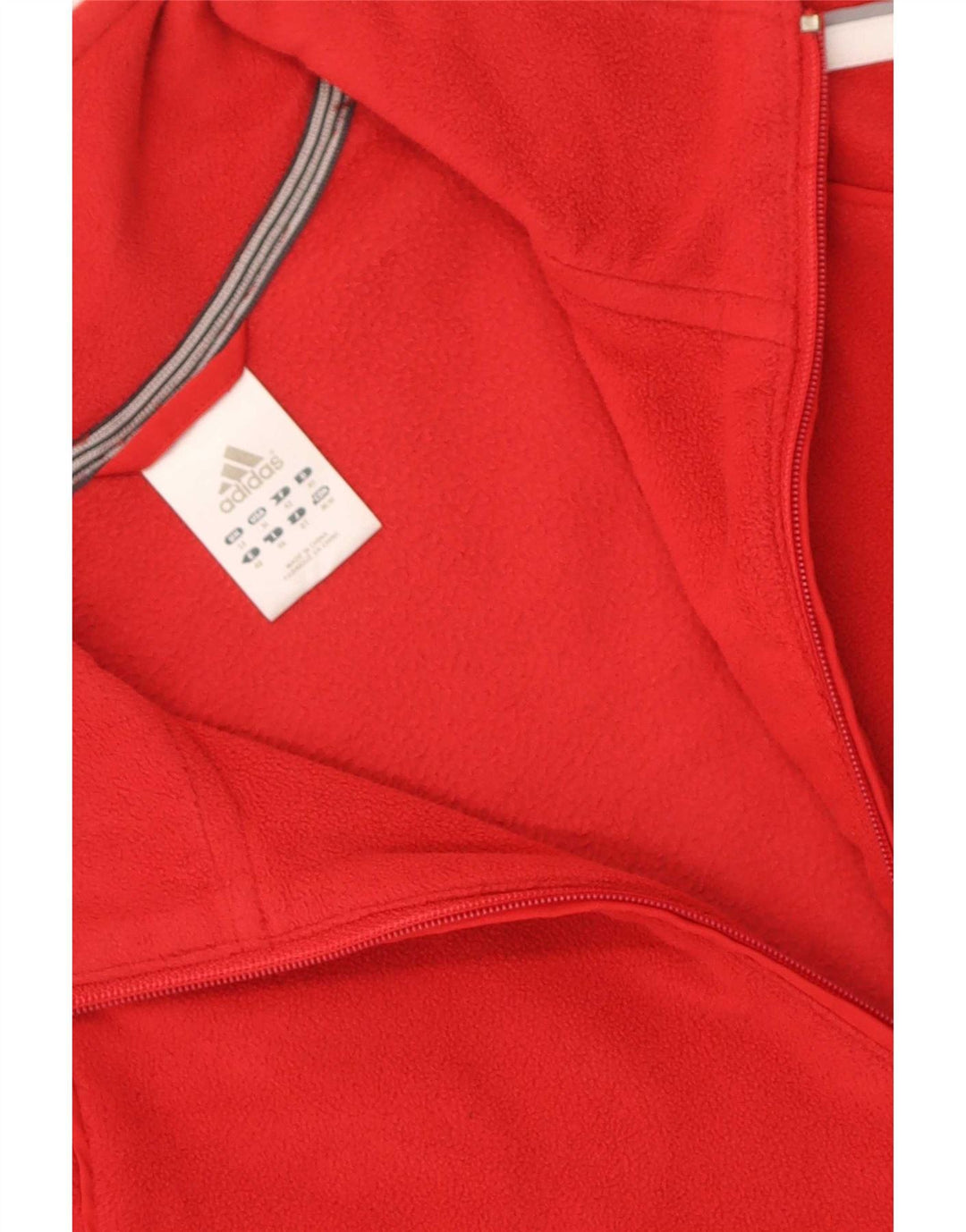 Adidas ženska jakna od flisa UK 14 srednje crvena