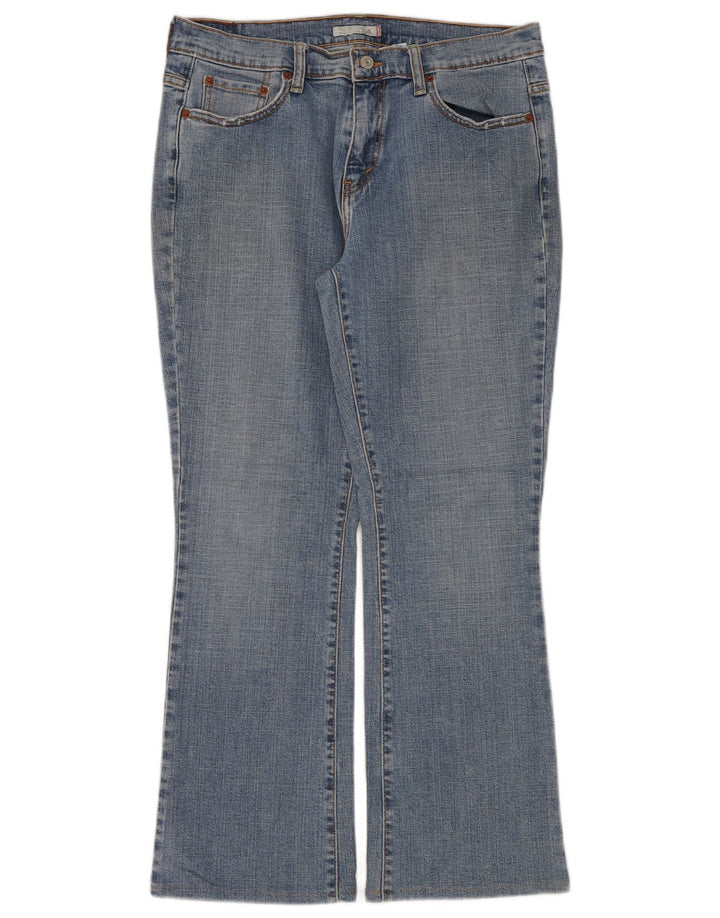 Levi's ženske 515 Bootcut traperice US 12 Large W32 L30 plavi pamuk