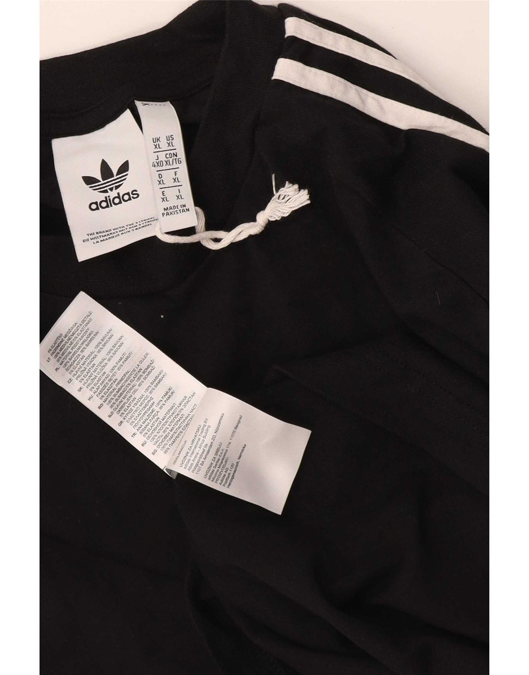 Adidas muška majica dugih rukava XL crni pamuk